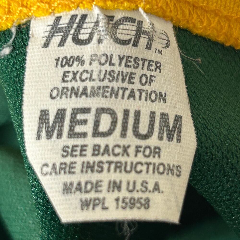 Green Bay Packers Jersey Kids M Green #Brett Favre Hutch Made in USA Jersey - Picture 3 of 10
